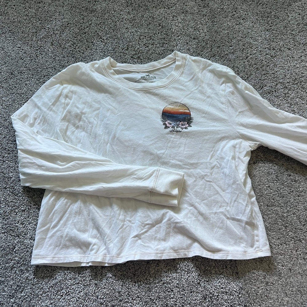 Hollister Long Sleeve Crop